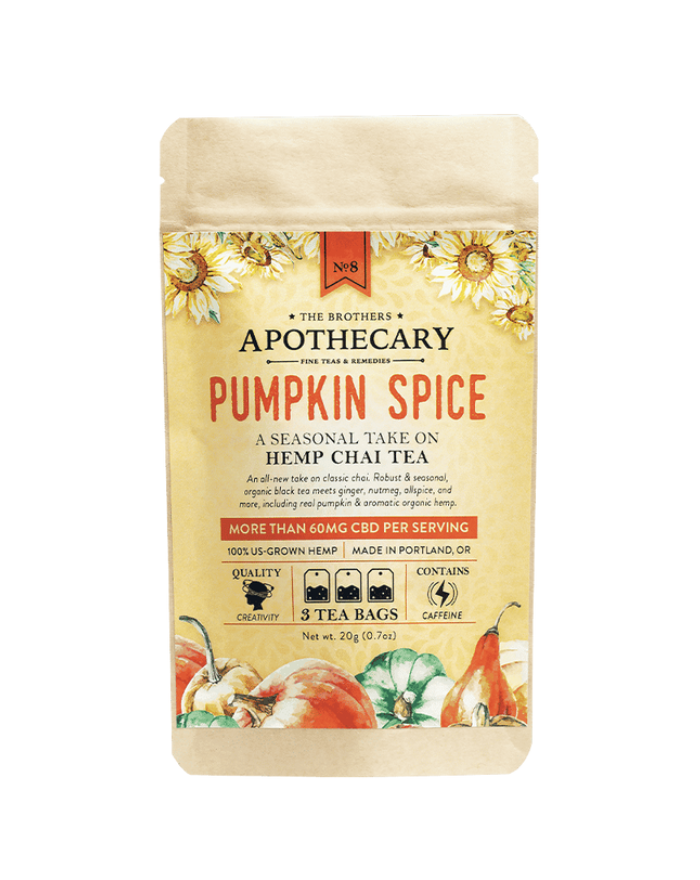Apothecary 50mg CBD Tea Bag / Pumpkin Spice